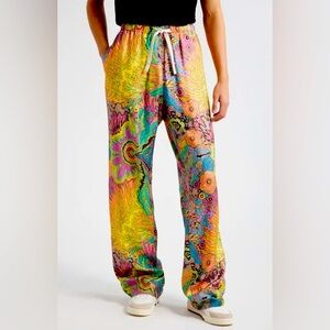 Palm angel kelidescope drawstring pants
